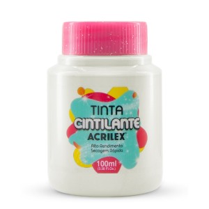 Tinta Cintilante 100ml - Porcelana 959 Acrilex