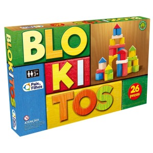 Blokitos 26 Peças 7437 Pais e Filhos