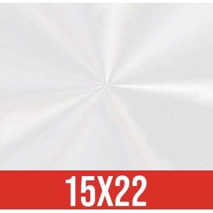 Saco Transparente 15cm x 22cm c/50 Cromus