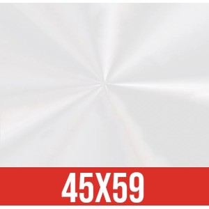 Saco Transparente 45cm x 59cm c/25 Cromus