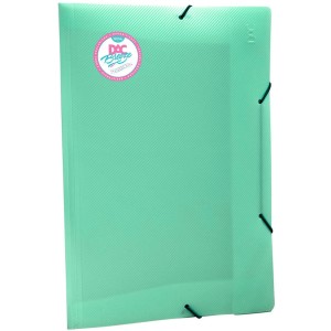 Pasta com Elástico Breeze Verde Pastel 801PP-VD DAC