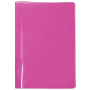 Pasta Grampo Trilho Plástica Rosa 606PP-RS DAC