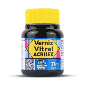 Verniz Vitral 37ml - Azul Turquesa 501 Acrilex