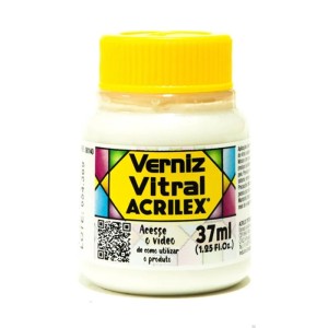 Verniz Vitral 37ml - Base Madrepérola 592 Acrilex