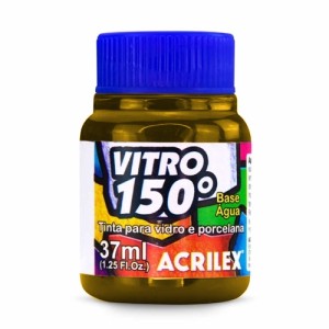 Tinta Vitro 150º 37ml - Amarelo Ocre 564 Acrilex