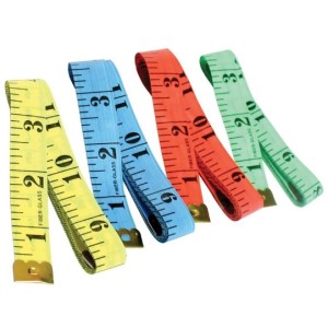 Fita Métrica 150cm Colorida Kit