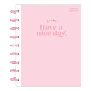 Caderno Tilidisco Colegial Happy 80fls Tilibra