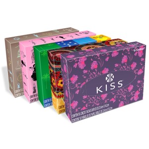 Lenço de Papel c/50 Folhas Kiss