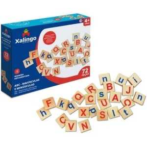 ABC - Maiúsculas e Minúsculas 72 Peças 5266.5 Xalingo