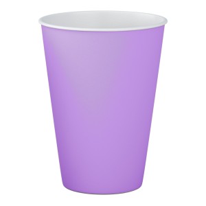 Copos de Papel 250ml - Lilás c/8 Make+