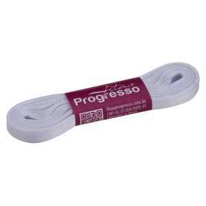 Fita de Cetim n.1 0201 - Branco Progresso