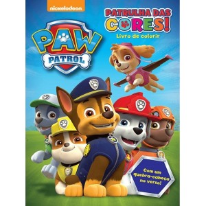 Livro para Colorir - Patrulha Canina - Patrulha das Cores Ciranda Cultural