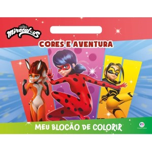 Meu Blocão de Colorir - Ladybug - Cores e Aventura Ciranda Cultural
