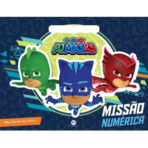 Meu Blocão de Colorir - PJ Masks - Missão Numérica Ciranda Cultural