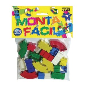 Monta Fácil 20 Peças 3706 Pais e Filhos