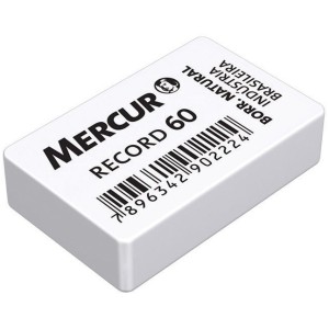 Borracha Escolar Branca Record 60 Mercur