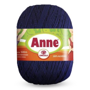 Linha Anne 2859 - Azul Meia Noite Circulo