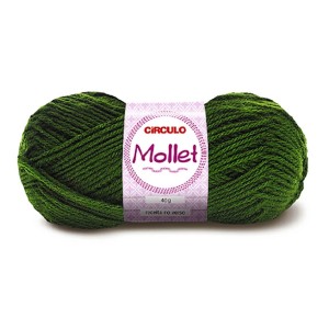 Lã Mollet 40g 0447 - Militar Circulo