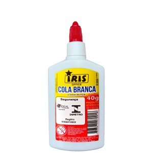 Cola Branca Líquida 40g Lavável Iris