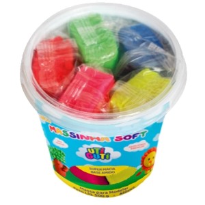 Massa de Modelar 500g - 5 Cores Uti Guti