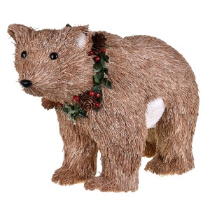 Urso Natalino Natural 40cm 50044-380 Grillo