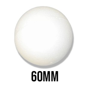 Bola de Isopor (EPS) 60mm c/30 Styroform