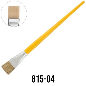 Pincel Chato N.4 Amarelo 815-04 Tigre