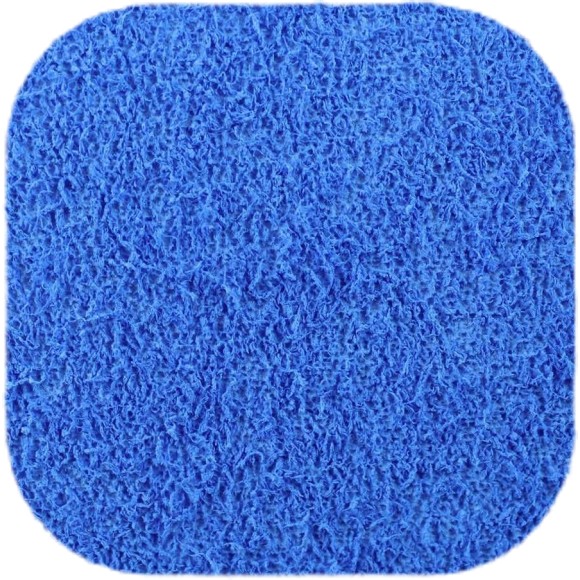 Placa de EVA Atoalhado 40x48cm - Azul Escuro