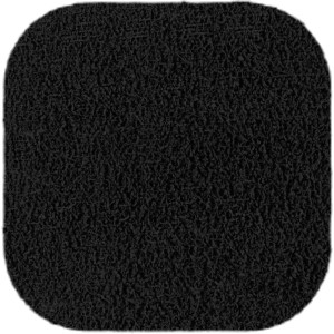 Placa de EVA Atoalhado 40x48cm - Preto