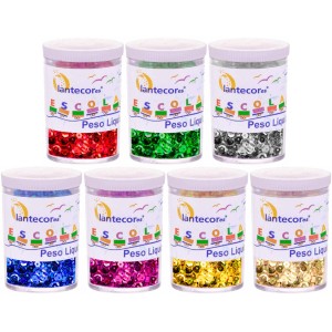 Lantejoula Metalizada 3g - Sortido Lantecor