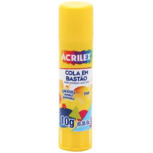 Cola em Bastão 10g Escolar Acrilex