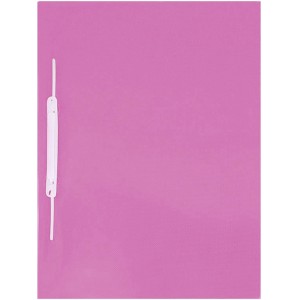 Pasta Grampo Trilho Plástica Rosa 1039RS ACP