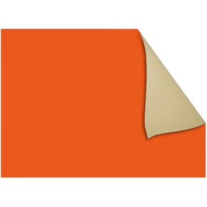Papel Cartão Fosco 40x66cm - Laranja