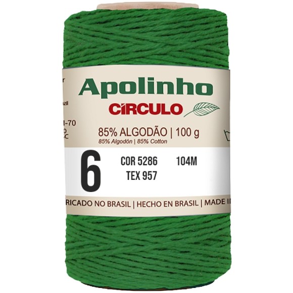 Barbante Apolinho n.6 5286 - Bandeira Circulo