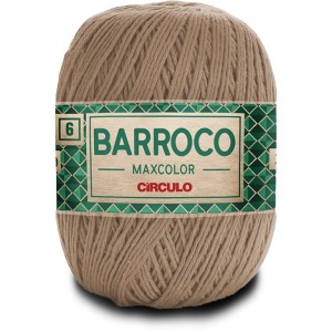 Barbante Barroco MaxColor n.6 400g 7727 - Caqui Circulo