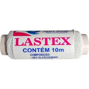 Lastex Branco com 10 Metros São José