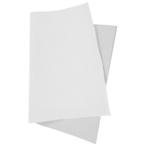 Papel Camurça (Aveludado) 40x60cm - Branco c/25