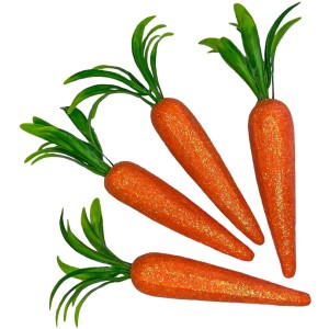 Cenoura de Páscoa com Glitter c/4 PS1038 Yoss