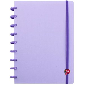 Caderno de Disco Médio Yummy Colors Lilás Marshmallow Pop Disc