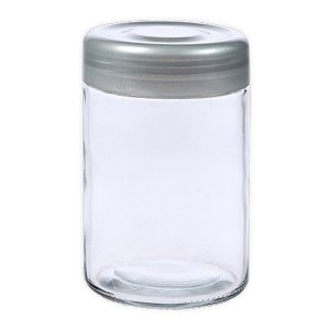 Pote de Vidro Redondo 470ml - Cristale com Tampa Plástica Le Bianco