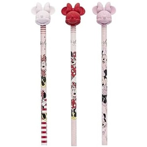 Lápis Preto N2 Minnie Mouse com Ponteira HB Molin