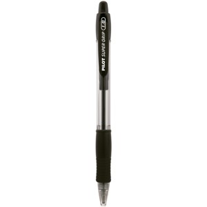 Caneta Esferográfica 1.6mm Super Grip Preta Pilot