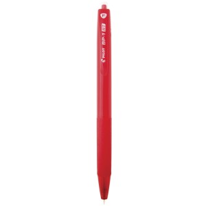 Caneta Esferográfica 0.7mm BP-1 RT Vermelha Pilot