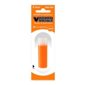 Refil para Pincel Marcador de Quadro Branco V-Board Master Laranja Pilot