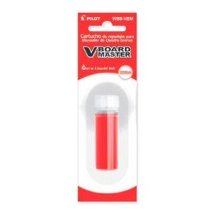 Refil para Pincel Marcador de Quadro Branco V-Board Master Vermelho Pilot