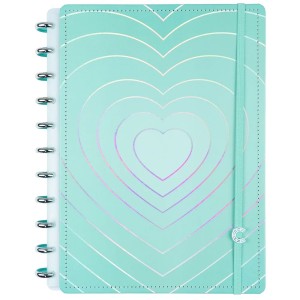 Caderno Inteligente Turquoise Love Grande 80fls CI