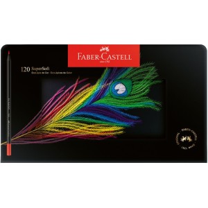 Lápis de Cor 120 Cores Supersoft Faber Castell