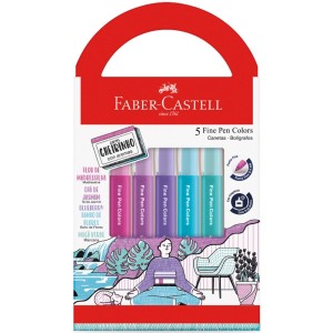 Caneta Fine Pen 0.4mm com Cheirinho - Relaxa e Reequilibra Faber Castell