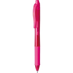 Caneta Gel 0.7mm Energel X Retrátil Rosa Pentel