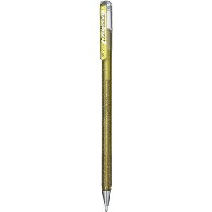 Caneta Gel 1.0mm Hybrid Dual Metallic Dourada Pentel